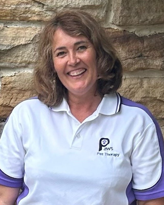 Christina Bakker, PAWS Pet Therapy committee member