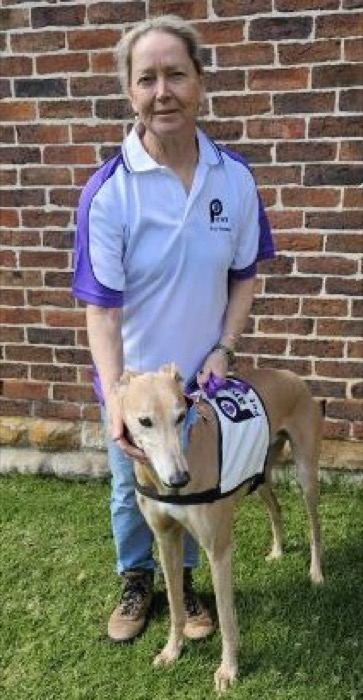 Bronwyn and Sunny, a PAWS volunteer team
