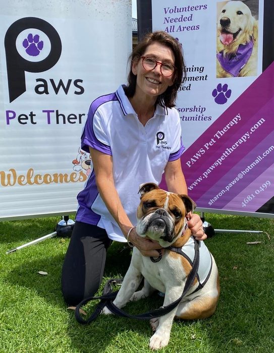 Christina and Maggie, a PAWS volunteer team