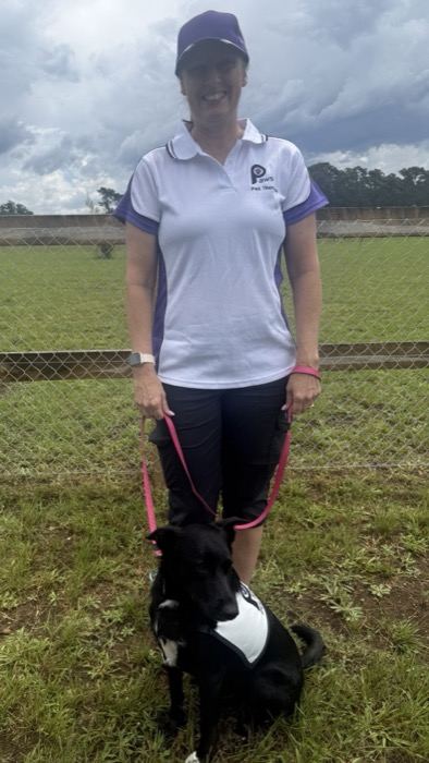 Fiona and Molly, a PAWS volunteer team