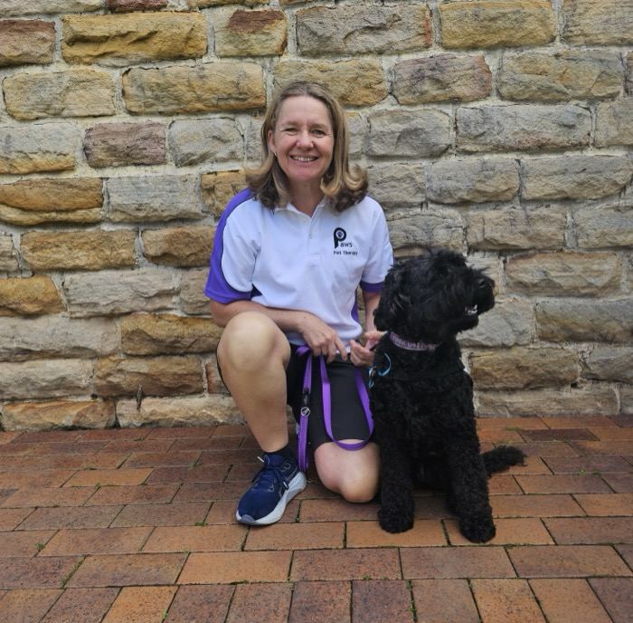Fiona and Pippa, a PAWS volunteer team