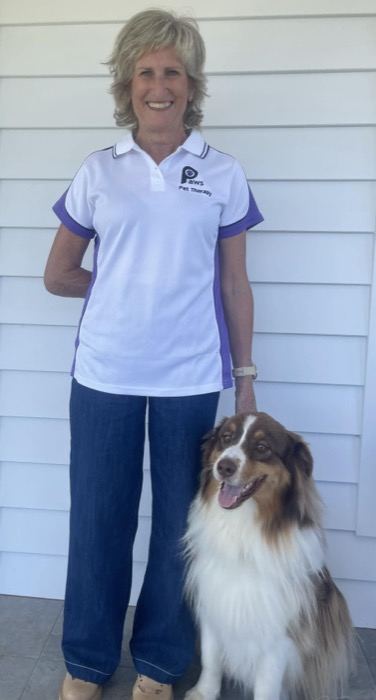 Jenny and Milo, a PAWS volunteer team
