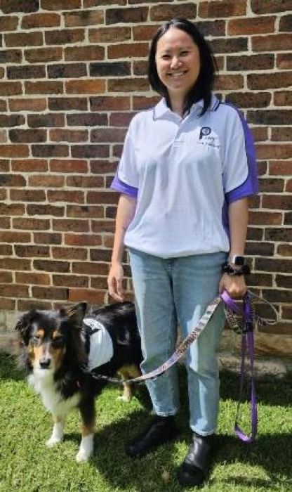 Jia and Vic, a PAWS volunteer team