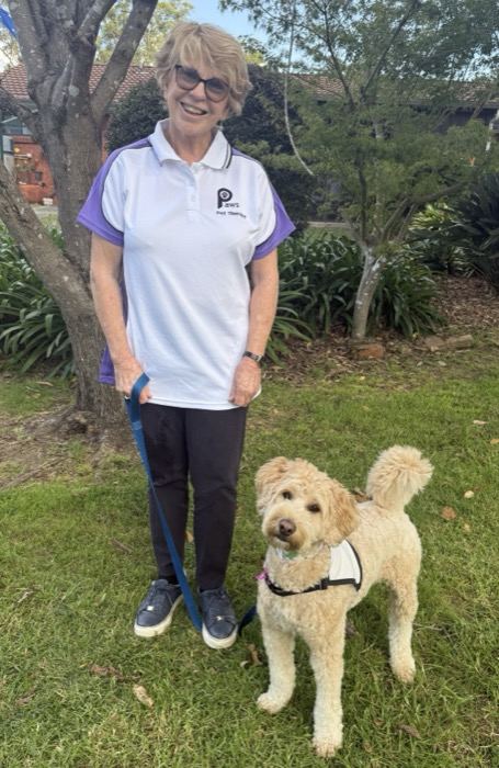 Julie and Molly, a PAWS volunteer team