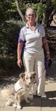 Lesley and Pearl, a PAWS volunteer team