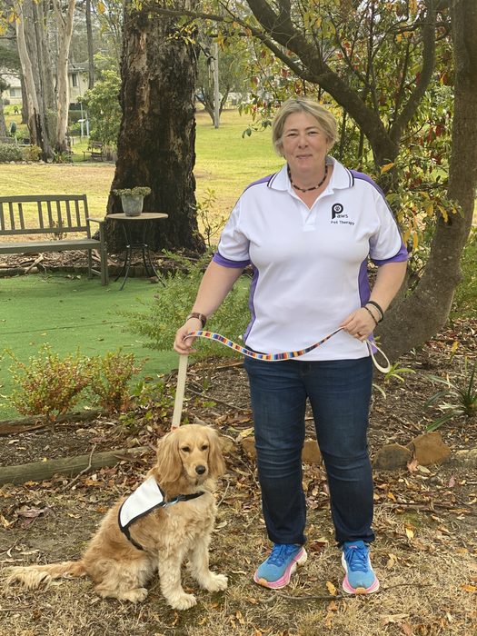 Sabine and Franki, a PAWS volunteer team