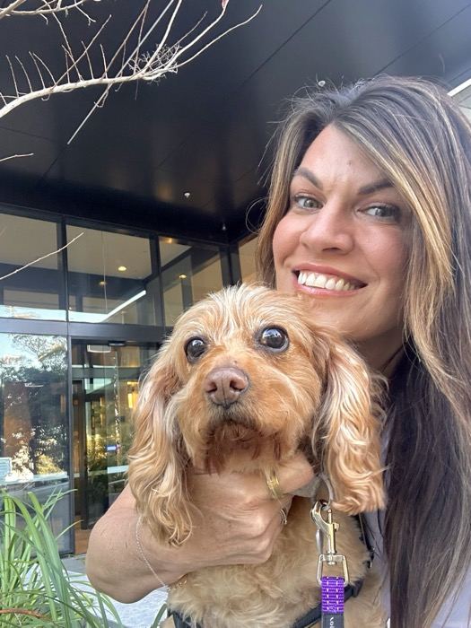 Samantha and Ginger, a PAWS volunteer team