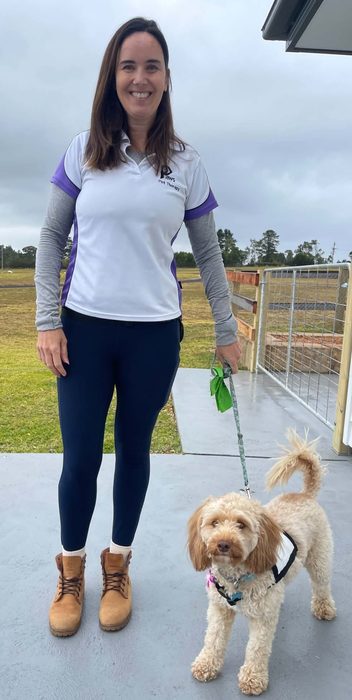 Tara and Millie, a PAWS volunteer team