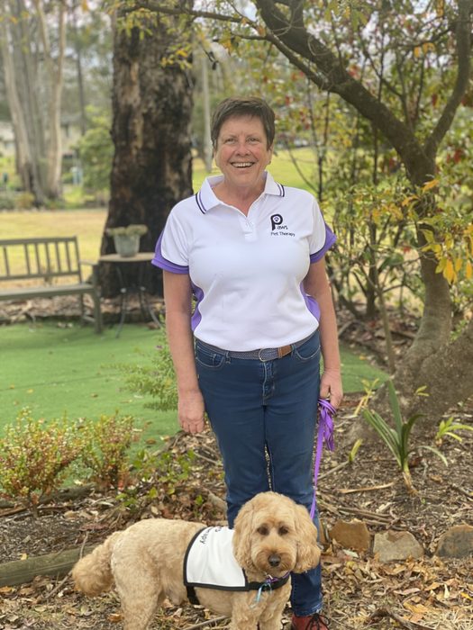 Vicki and Rusty, a PAWS volunteer team