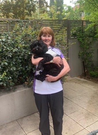 Wendy and Hattie, a PAWS volunteer team